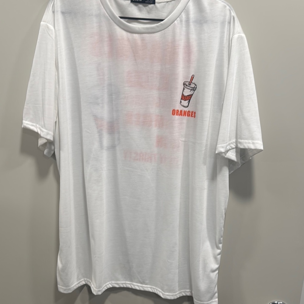 White Graphic T-Shirt